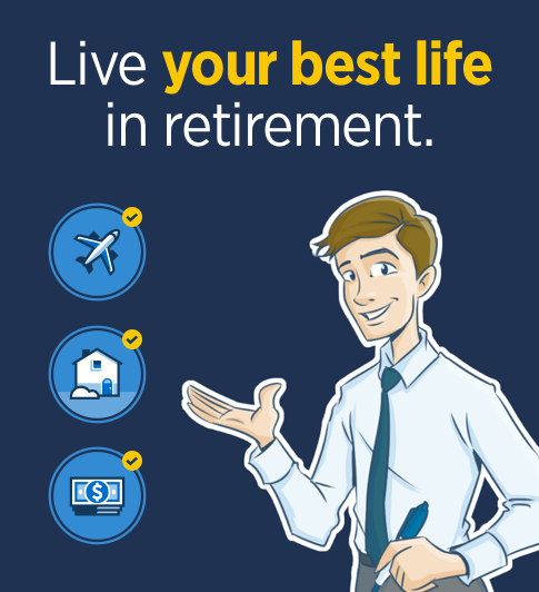 Single Life Annuity With 10 Years Guaranteed - Donald Gunderson